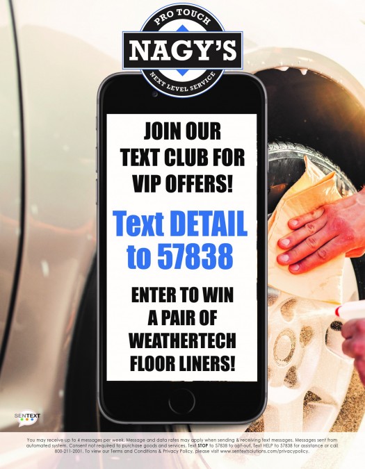 Text DETAIL to 57838 to Join our VIP Club!