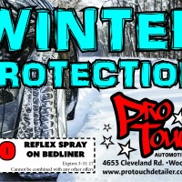 Protect your vehicle this winter at ProTouch Autmotive Detailing in Wooster Ohio!